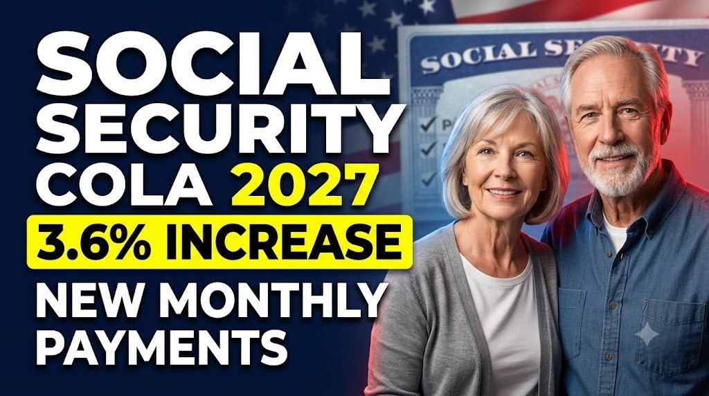 Social Security COLA 2027: 3.6% Increase and New Monthly Payments Explained