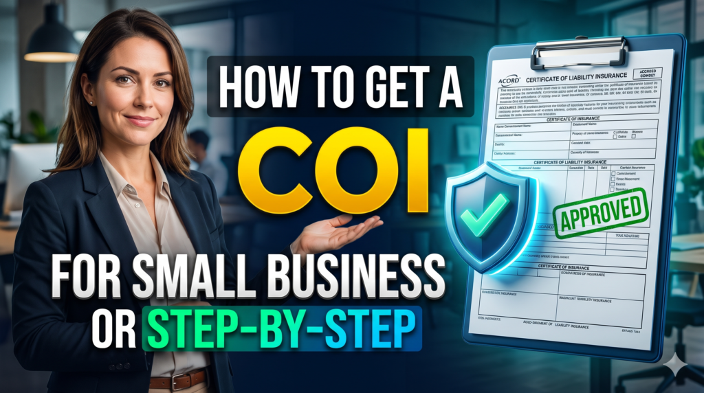 How to Get a Certificate of Insurance for a Small Business