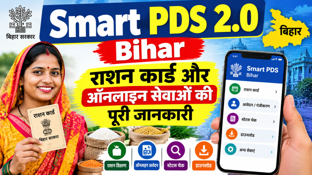 Smart PDS 2.0 Bihar Umeshtalks: राशन कार्ड और ऑनलाइन सेवाओं की पूरी जानकारी